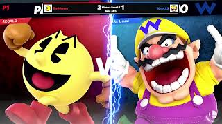 Buddwaur (Pac-Man) vs KnuckS (Wario) - Winners Round 2 - Modern Nest #17