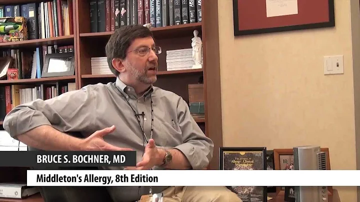 Dr. Bruce S. Bochner, an Elsevier author, at Johns...