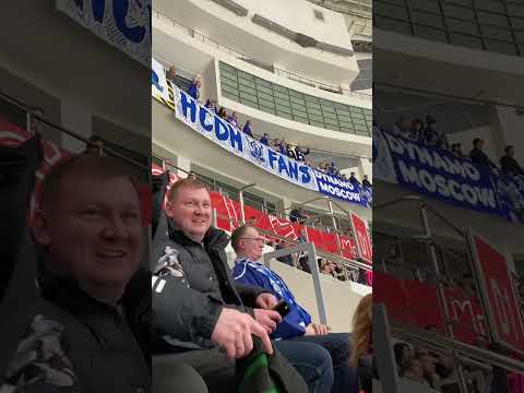 Не уважение фанатов ХК Динамо Москва к фанатам ХК Спартак. 14.02.2023