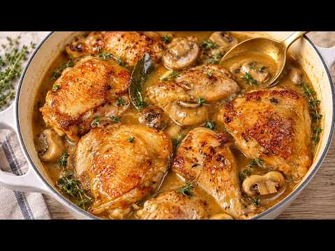The Most Delicious French Chicken Recipe! Try Making It Like This!