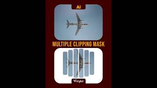 Multiple Cllipping Mask in Illustrator #014 #adobe #illustrator #tutorial #vector #mask #clipping