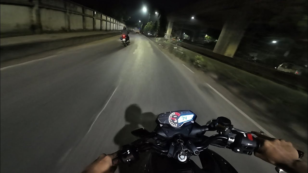 Night Ride | Pulsar N160 | POV RIDE | 