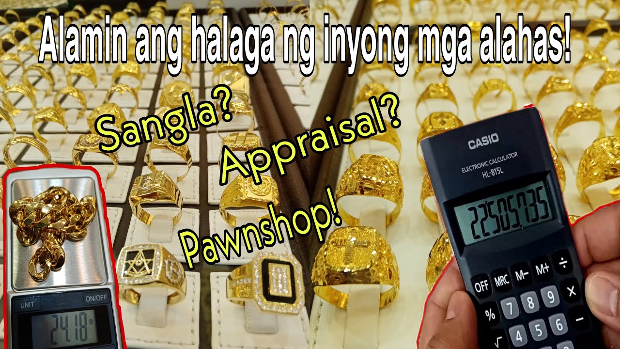 Paano mag appraise ng alahas || Paraan para malaman ang presyo ng investment mong alahas na ginto.
