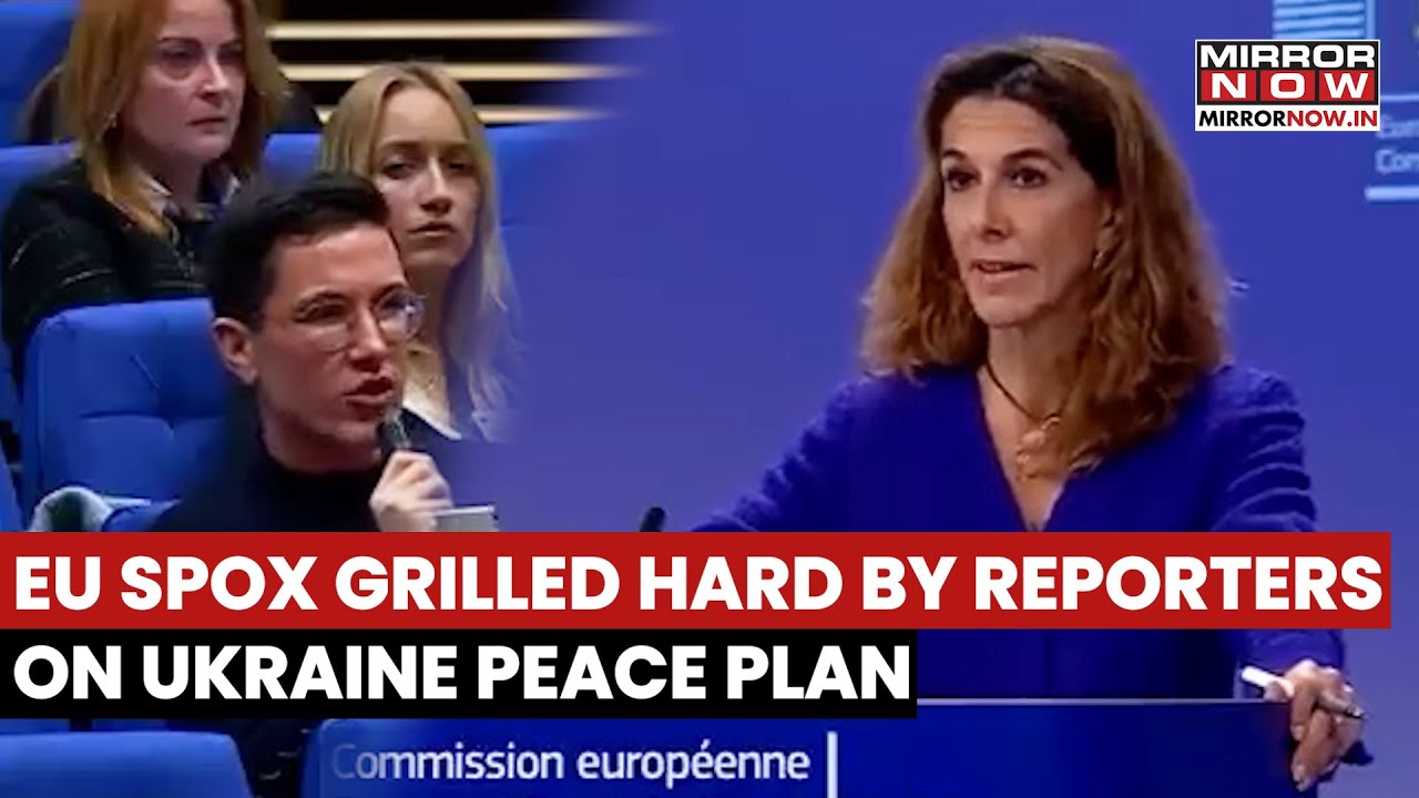 Пресс-секретарь ЕС подвергся жесткой критике со стороны журналистов по поводу мирного плана для У...