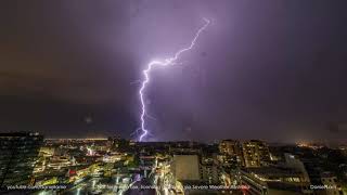 Landscapes: Storms over Hurstville, 13 December 2023 (4K)