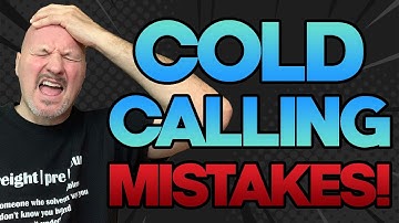 Freight Broker Cold Calling | STOP Using These 3 Freight Broker Cold Calling Scripts!