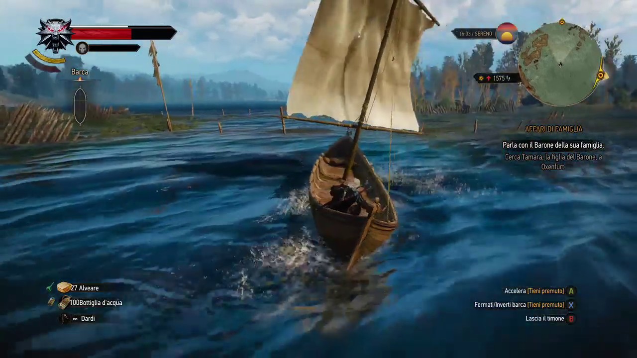 You Shall Not Pass...with the the boat (The Witcher 3 Wild Hunt) YouTube
