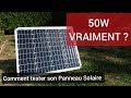 Comment tester son panneau solaire