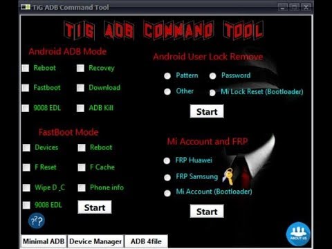 TiG ADB Command Tool Uploder By Gsm Mukesh Sharma