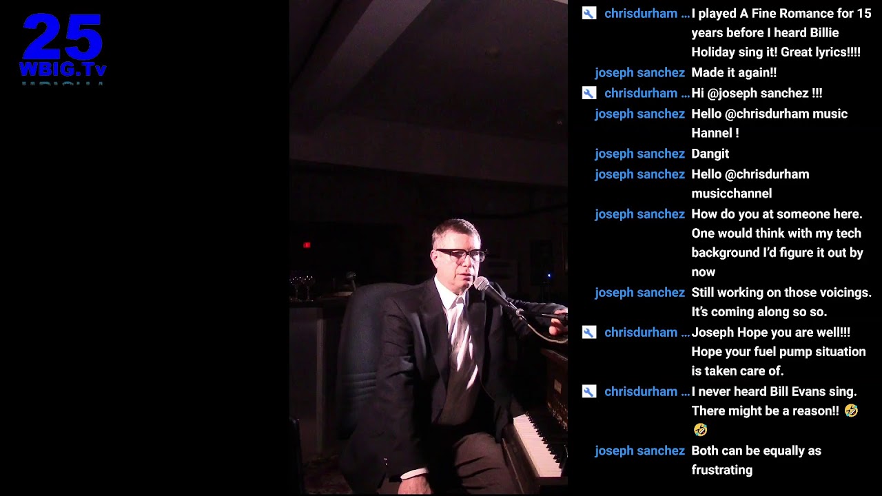 Live Piano Bar Rehearsal with Howard Goldman. Thursday March 18, 2021