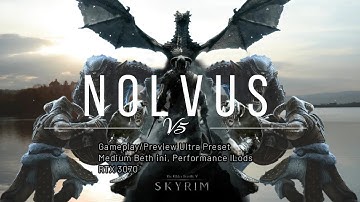 Nolvus V5, Rudy ENB, RTX 3070 DLSS