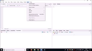 Introduction to R - Quick tour of RStudio Part 1