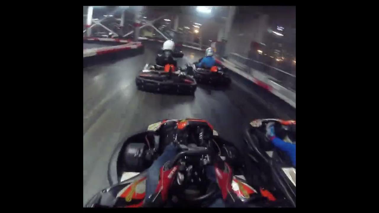 Go kart racing incident #1 - My fault? - Картинг Москва Леман сити CRG ...