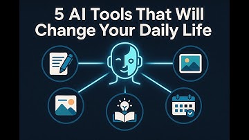 “5 AI Tools That Will Change Your Daily Life in 2025 – Productivity, Learning & Creativity”