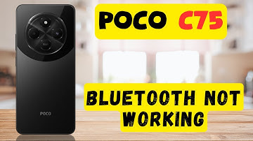 Bluetooth not working || How to solve the bluetooth problems || Bluetooth settings Poco C75