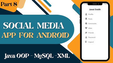 Social Media App for Android using Java and MySQL (Part 8)