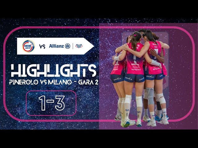 HIGHLIGHTS | Wash4Green Pinerolo - Allianz Vero Volley Milano (Quarti di Finale - Gara 2)