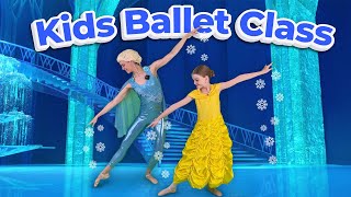 FROZEN Kids Ballet  Elsa & Belle Save Arendelle (Ballet For Kids Ages 28)