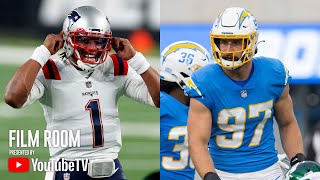 Film Room: Joey Bosas Role in Containing Cam Newton | LA Chargers