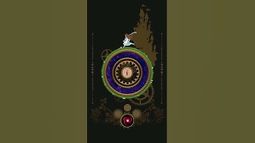 Dynamic clock time gear Animated