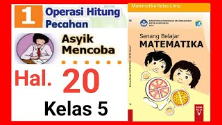 Kunci jawaban matematika kelas 5 asik mencoba halaman 20 buku gemar
membaca tentang perkalian semester ganjil k. 13.