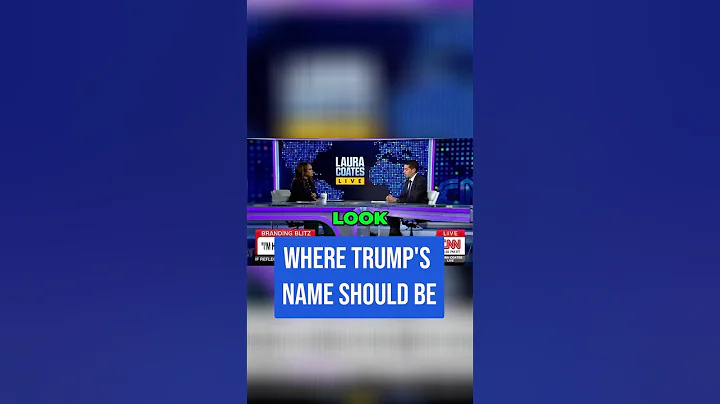 Where Trump’s name should be.