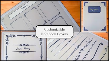 Create Notebook Covers on Your reMarkable (No need for PDFs!)