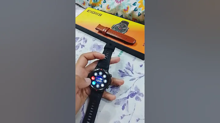 Smartwatch Temu Unboxing #unboxing #smartwatch #relaxing #temu #lifeisbutadream