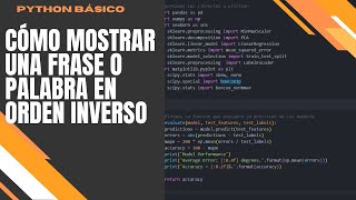Celebrity Ejercicios básicos de Python:  cómo invertir el orden de una frase o palabra Net Worth