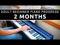 Piano Progress - 2 Months as Adult Beginner (35 Hours) - Comptine d'un Autre Été & Fur Elise