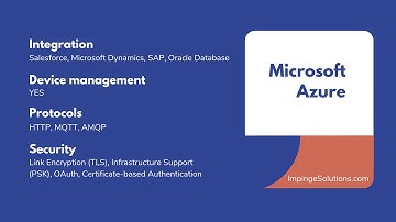 Comparison of 5 IoT Development Platforms - AWS, Google cloud, Microsoft azure, Oracle, IBM