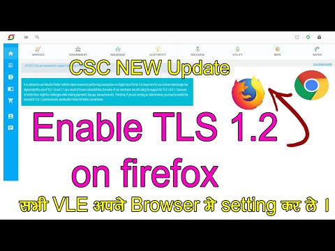 how to enable tls 1.0 in mozilla || Enable TLS 1.2 on firefox || RkTech Solution ||