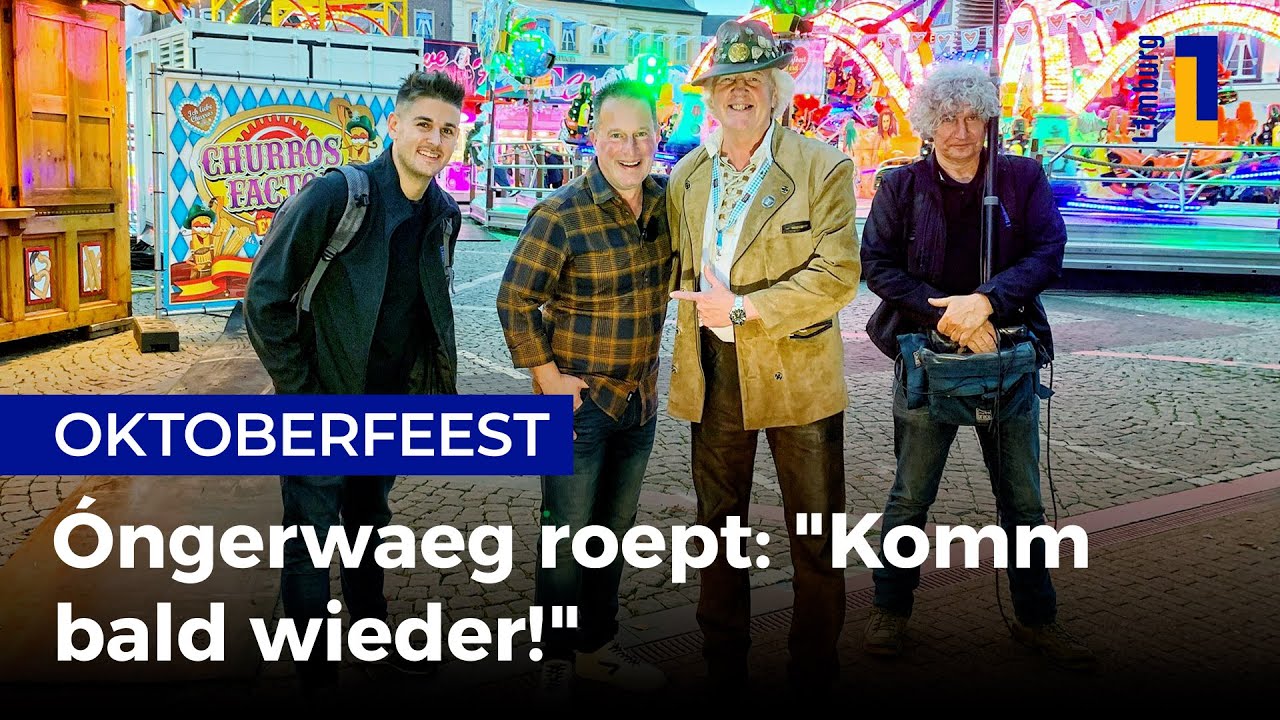 Óngerwaeg op het Oktoberfeest: komm bald wieder!