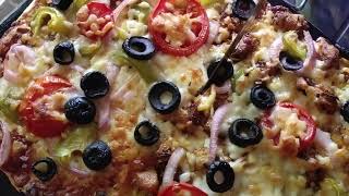 how to make a home made Pizza \/#pizzarecipe #homemade