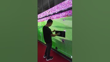 Easy installation of LED module for large LED video wall！ #ledscreens #leddisplay #ledwalldisplay