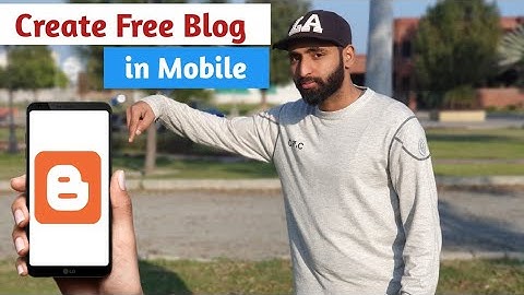 how to create a blog in mobile for Free |Create Free Blog Website| how to create free blog in mobile
