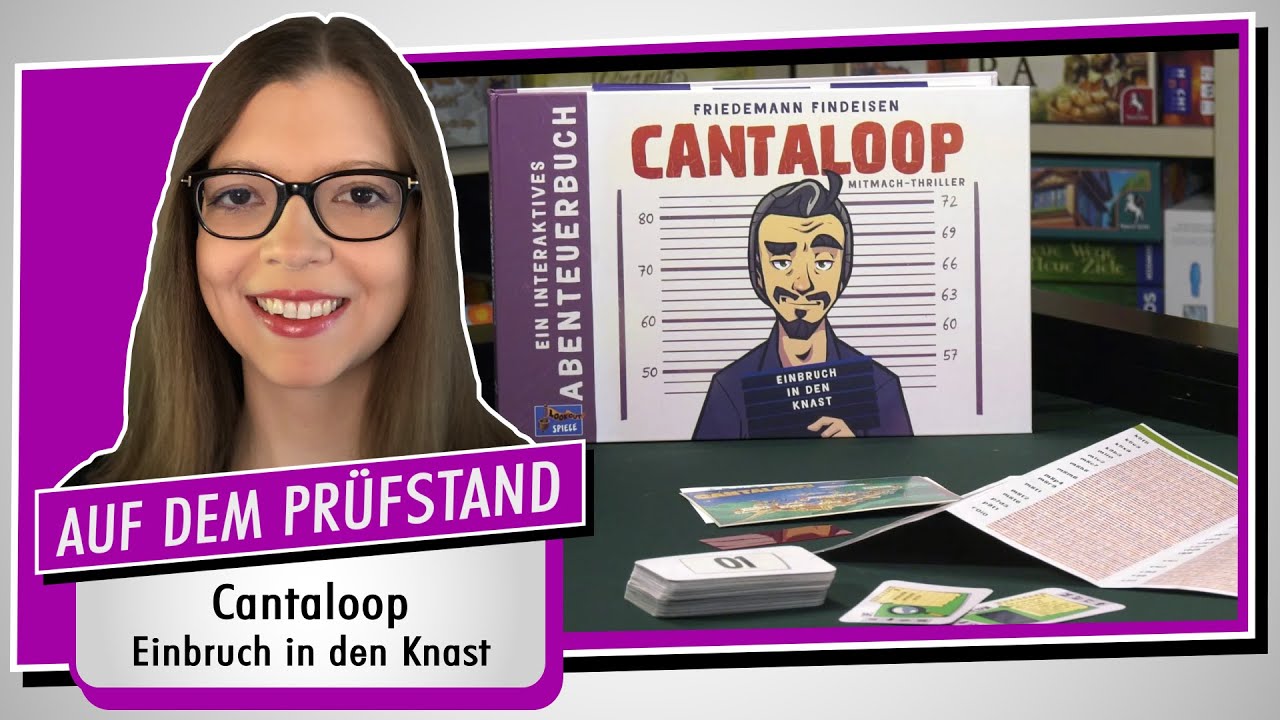 Spiel doch mal CANTALOOP - Einbruch in den Knast! - Brettspiel Rezension Meinung Test #370