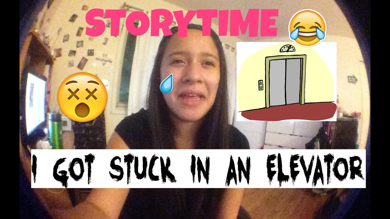 Storytime : I GOT STUCK IN AN ELEVATOR?! - YouTube