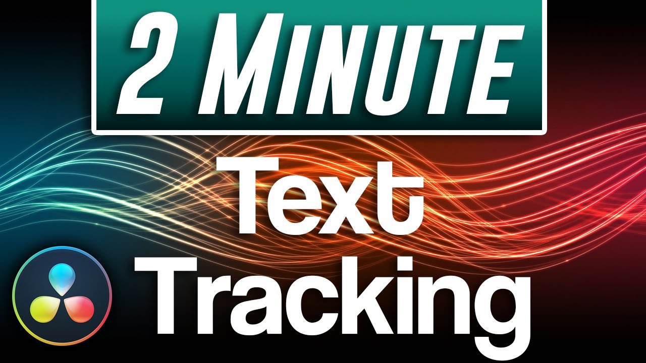 Motion Text Tracking Tutorial | Davinci Resolve 16