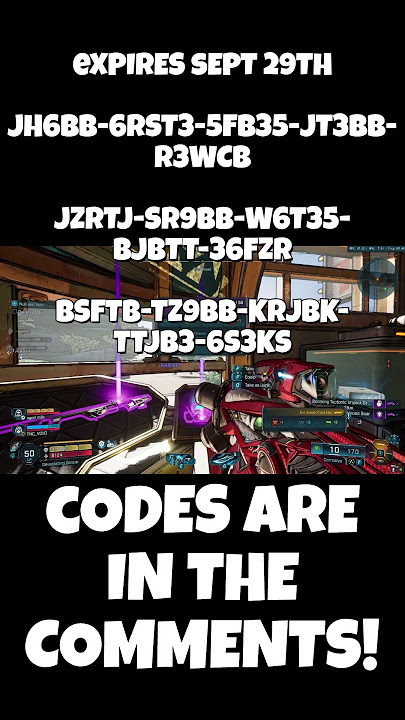 New Golden Key Shift Codes in Borderlands 4!