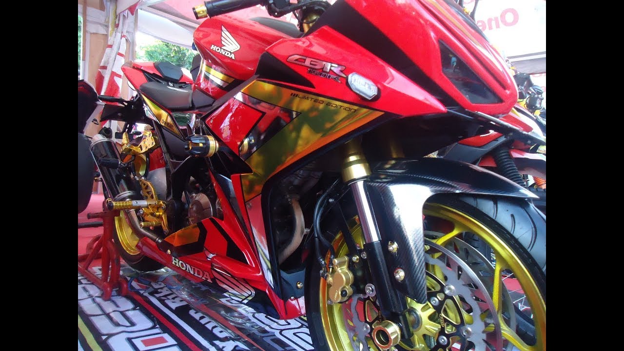 Custom Fairing All New CBR150R Sporty Modif MOGE Contest YouTube