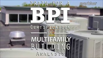 BPI Building Analyst MultiFamily Certification Training | Everblue