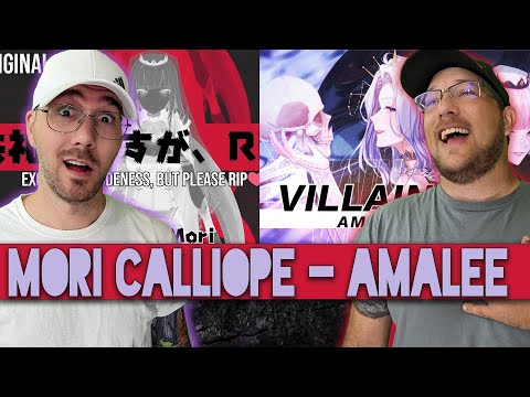 Mori Calliope - 失礼しますが、RIP♡ - VILLIAN VIBES (REACTION) | METALHEADS React