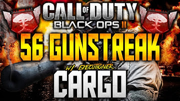 COD BO2: *CRAZY* 56 GUNSTREAK w/ Executioner Pistol!