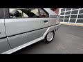 1989 Citroen BX 16v suspension demo