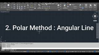 AutoCAD Training | Using Line with Ortho and Polar | Part 1.3