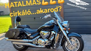 A leg cirkálóbb CIRKÁLÓ Suzuki VLR 1800 Intruder csak 14e km