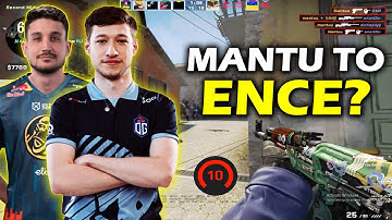 MANTU & NEW ENCE PLAYER PLAYING FACEIT IN 6000 ELO! NERTZ IS BEAST! (CS GO)