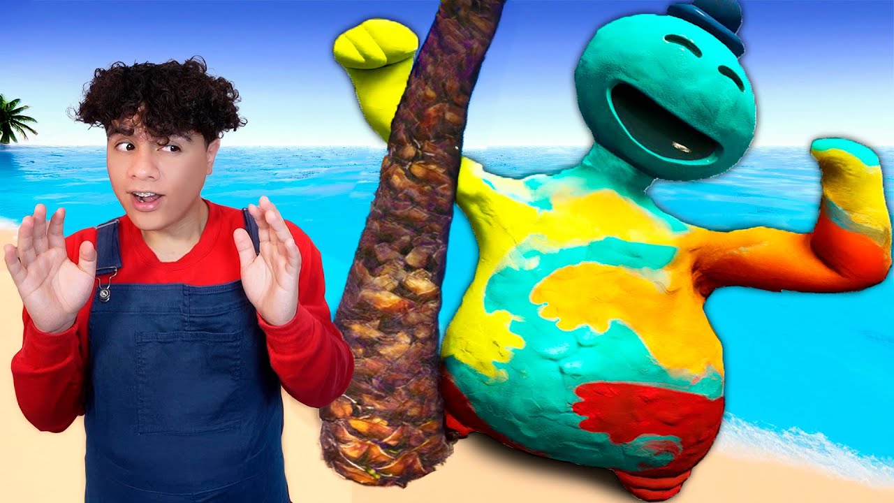 ATRAPADO EN LA ISLA DE DOEY de POPPY PLAYTIME 4