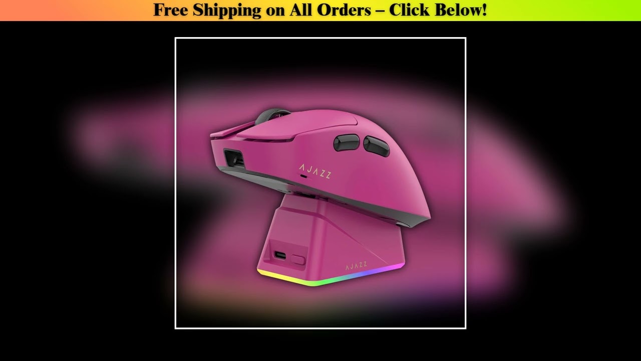 AJAZZ AJ179 APEX/TITAN Wireless Gaming Mouse PAW3950 42000DPI 8Khz/1Khz Right Handed Ergonomic